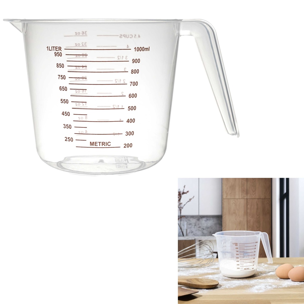 VERRE DOSEUR EN PLASTIQUE