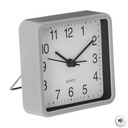 RÉVEIL CARRÉ EN PLASTIQUE ARVYN 8X8CM