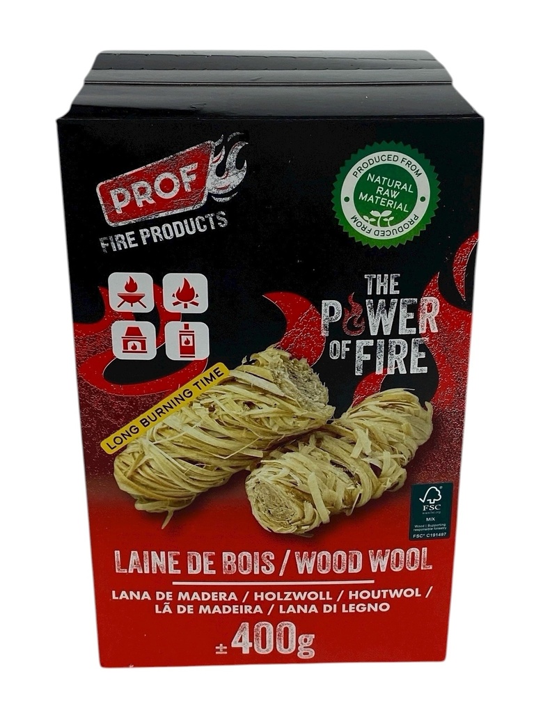 ALLUME FEU FULGURANT - 32 PIÈCES - 400GR - PROF