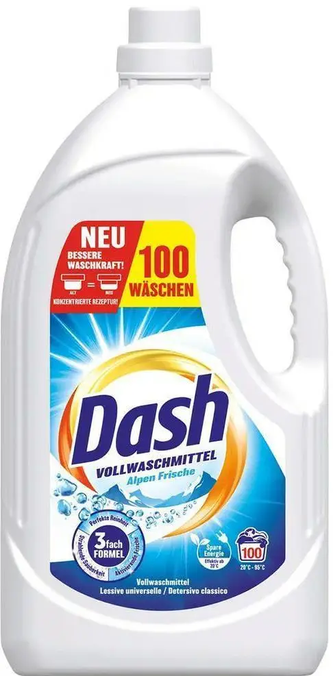 DASH LESSIVE 100D 4,5L ALPEN FRISCHE