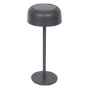 Lampe Solaire USB Tactile BOLTY 280 Lumen Gris - H30CM