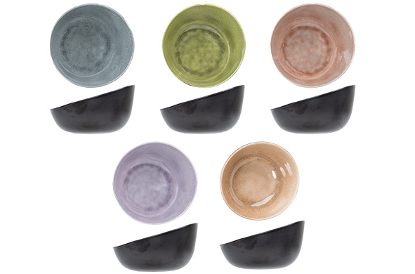 Cosy & Trendy Streetfood Go Bol Melamine D12xH8cm 33cl Couleurs Assorties