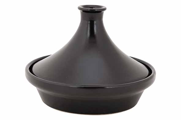 COSY & TRENDY ONYX Tajine Céramique Noir Mono Portion Ø13cm