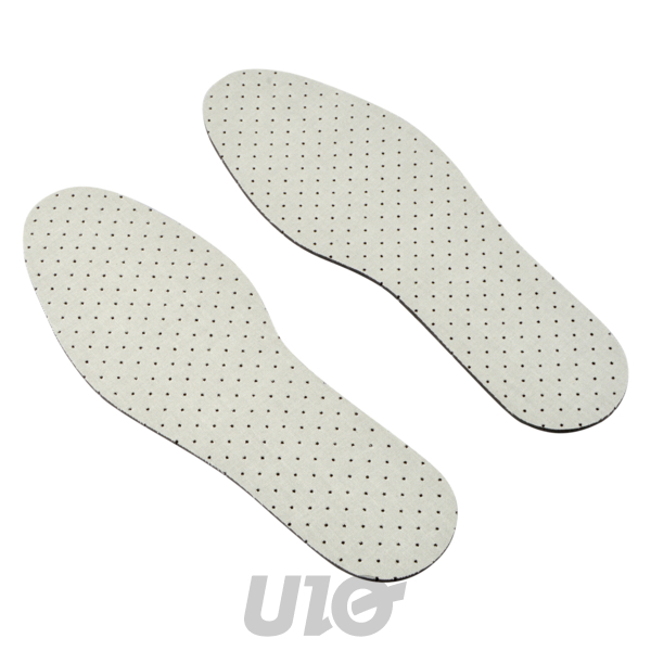 Flipless Semelles Chaussures Anti-odeurs Perforées Charbon Actif T. 44-46 Gris/Noir