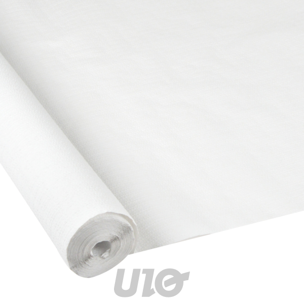 Homea Nappe Papier Gaufré Vitamine Blanc 1,18x15m