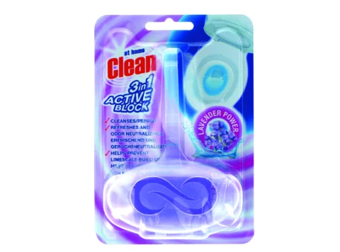 At Home Clean Bloc WC 3en1 Actif Lavande 40g