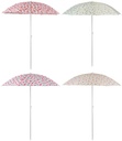 Parasol Inclinable Ø1,8m Motifs Tropicaux Multicolore