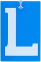 All Ride Plaque L Voiture Ventouse Bleu Blanc Jeune Conducteur