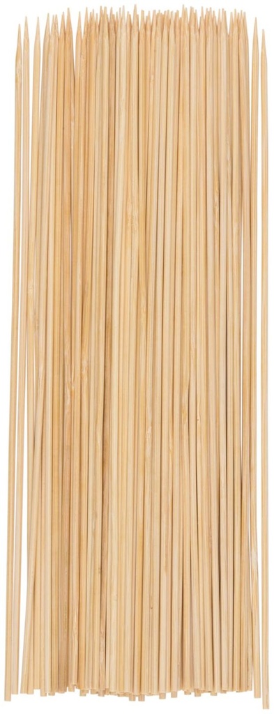 Piques à Brochettes Bambou 100 Pièces 25cm