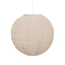 Atmosphera Lanterne Japonaise Boule Lin Jordy Beige Ø32cm