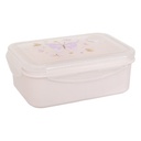 Atmosphera Boîte à goûter enfant rose papillons 830ml
