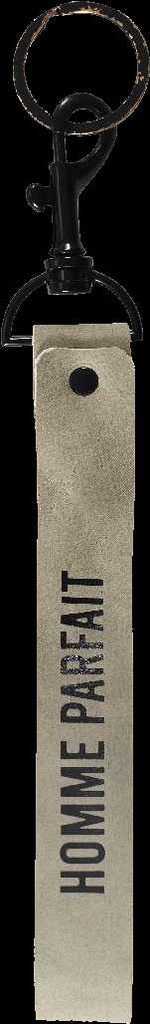 Porte-clés The Concept Factory Homme Parfait Lanière Beige