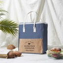 Sac isotherme repas Cook Concept bleu marine liège 12L