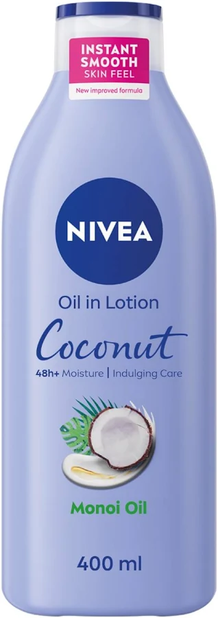 Nivea Huile en Lotion Corps Coco Monoï Hydratation 48h 400ml
