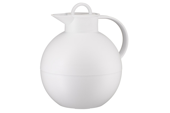 Alfi Kugel Carafe Isotherme Boissons Chaudes Froides Blanc Mat 940ml