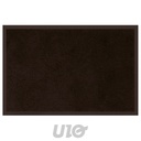 Douceur d'Intérieur Tapis d'entrée TELIO Anti-poussière Uni Noir 40x60 cm
