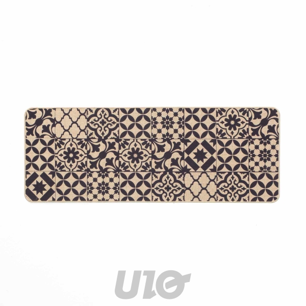 Douceur d'Intérieur Tapis Bizancia 45x120 cm Imprimé Naturel