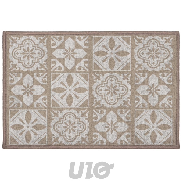 Douceur d'Intérieur Tapis Bouclette Constantine Naturel 40x60 cm