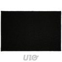 Tapis Bouclette Uni Noir Douceur d'Intérieur Primobis 40x60 cm