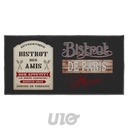 Douceur d'Intérieur Tapis Rectangulaire Bouclette Bistrot des Amis 50x120 cm