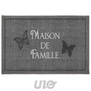 Douceur d'Intérieur Tapis Familia Bouclette Gris 40x60 cm