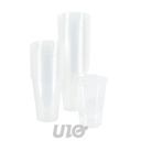 Homea Lot 50 Gobelets PP Réutilisables 33cl Transparent