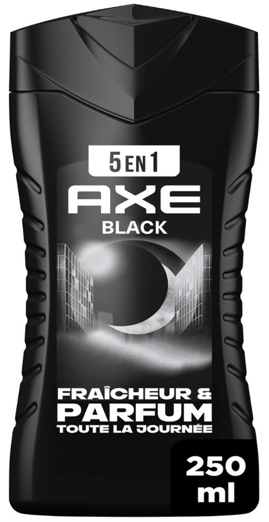 Axe Black Gel Douche 5 en 1 Fraîcheur & Parfum 250ml