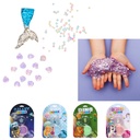 Pâte Gluante Jeux 2 Momes avec Paillettes, Billes, Sirène & Coquillages