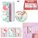 Carnet A6 Hello Kitty Figurine Relief Anti-Stress