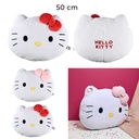 Peluche Hello Kitty Géante Blanche 50cm - Coussin Déco