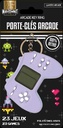 Mister Gadget Porte-clés Arcade Rétro 23 Jeux Violet Piles Incluses