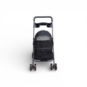 Mon Ami Luki Poussette Pliable pour Chien Chat Noir et Gris