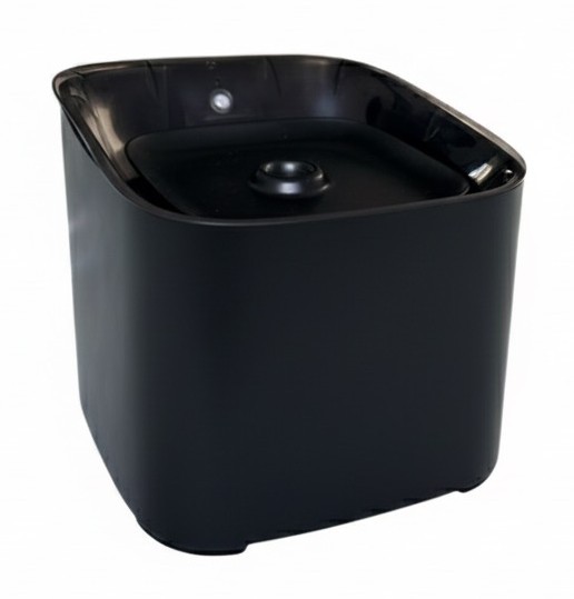 Mon Ami Luki Fontaine Eau 3L Capteur Présence Filtration Noire Chat/Chien