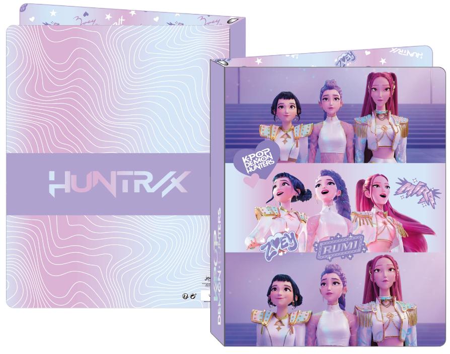 KPop Demon Hunters Huntrx Classeur A4 2 Anneaux