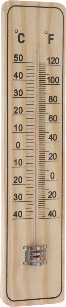 Thermomètre en bois contreplaqué