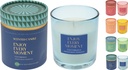 Bougie Parfumée Aromathérapie Verre 10cm - 4 Parfums Disponibles