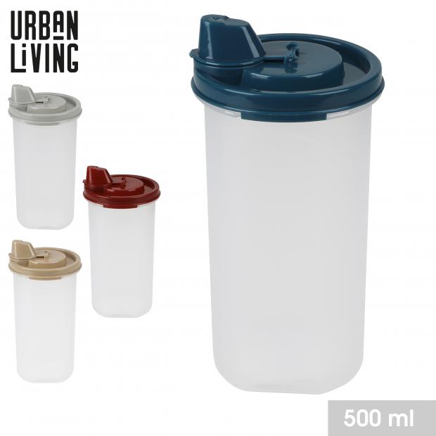 Urban Living Shaker Vinaigrette Sonoma 500ml - Minéral, Bleu, Rouge, Beige