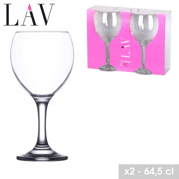 LAV GIN SPRITZ VERRE X2 64,5CL