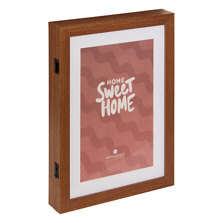 Boîte à clés Homy Atmosphera MDF Marron 24x33cm