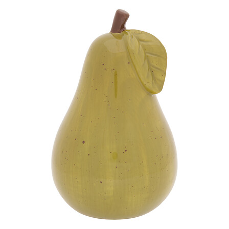 Atmosphera Poire Décorative Nirina Céramique Verte 15cm