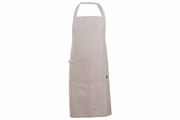 Cosy & Trendy Stoff Tablier de Cuisine Coton Sable avec Poche
