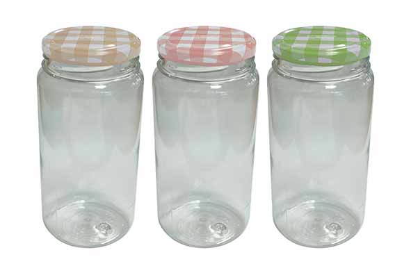 Hega Hogar VICHY Bocal Plastique 36CL Couvercle Assorti