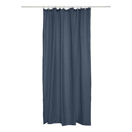 5Five Rideau de douche Colorama Bleu Turquoise Polyester 180x200 cm
