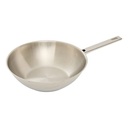 5Five Wok Brillance Inox Diamètre 28 cm Tous Feux