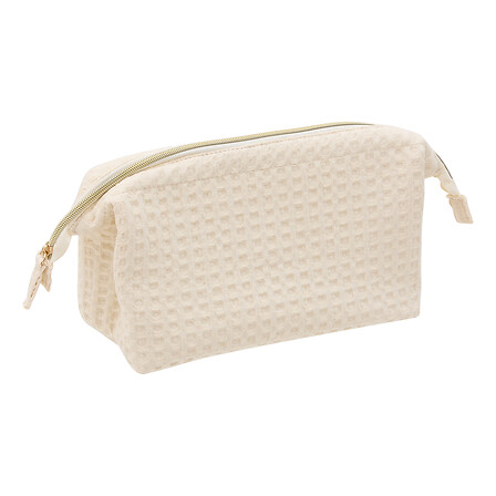 5Five Trousse de Toilette Waffle Coton Beige
