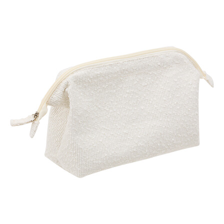 5Five Trousse de toilette Bouclette Polyester Blanc
