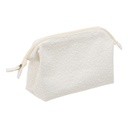 5Five Trousse de toilette Bouclette Polyester Blanc
