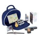 Atmosphera Lior Trousse Jeu Imitation Police Acc. Bois Bleu Marine