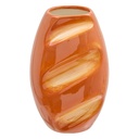 Vase Atmosphera Baguette céramique marron 19 cm