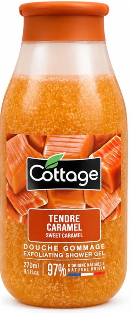 Cottage Douche Gommage Tendre Caramel 270ml